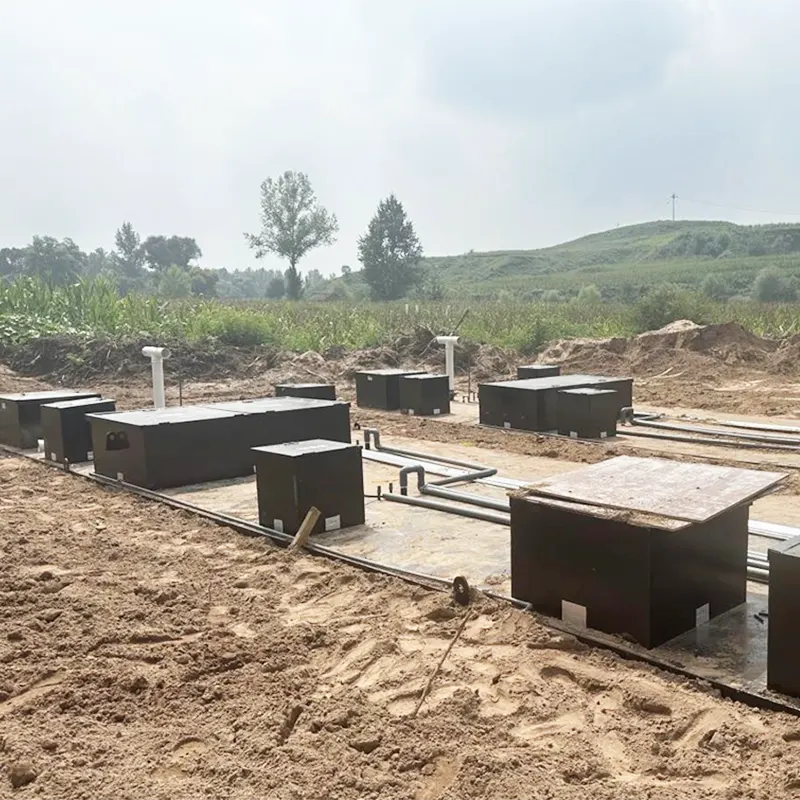 Велика централізована очисна станція заглиблених побутових стоків