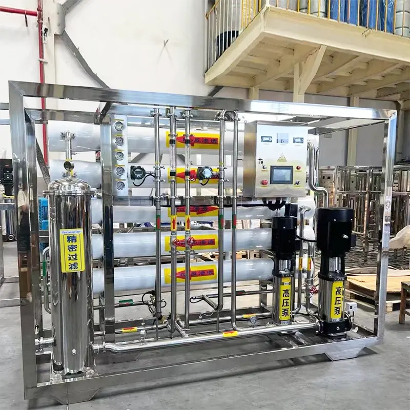 Обладнання для зворотного осмосу чистої води рівня 2 для харчової промисловості