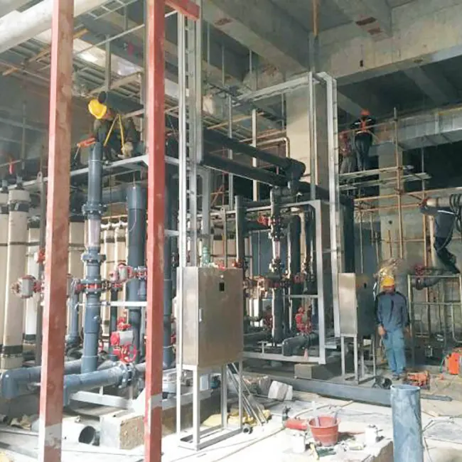 Цех водопідготовки на місці